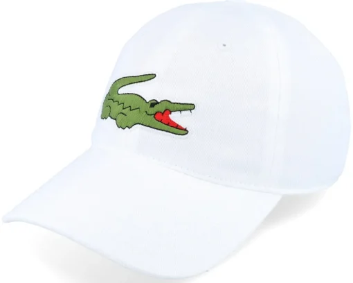 Large Logo White Dad Cap - Lacoste