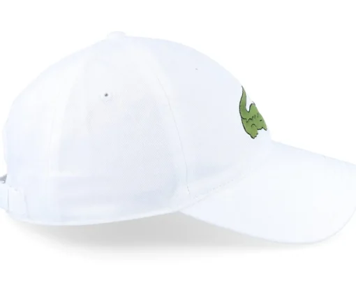 Large Logo White Dad Cap - Lacoste