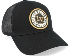 Las Vegas Twill Valin Patch Black Trucker - American Needle