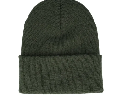 Last Supper Beanie Olive Green Cuff - Public Domain