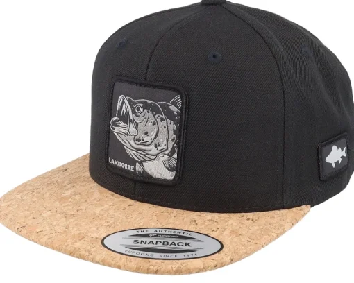 Laxborre Mono Black/Cork Snapback - Skillfish