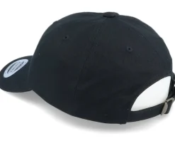 Lazy Crown Black Dad Cap - Iconic