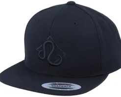 Leo 3D Black Snapback - Astrology