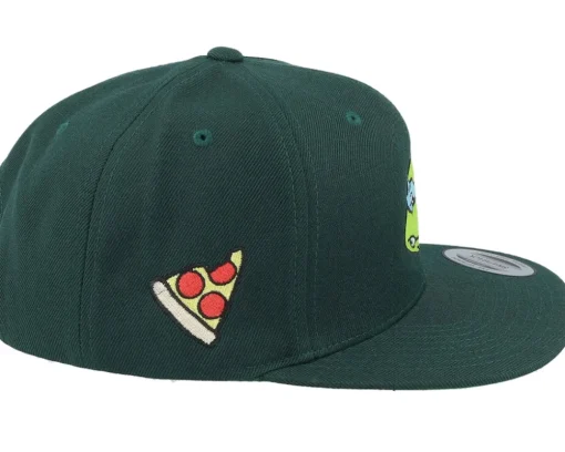 Leonardo Face Dark Green Snapback - TMNT
