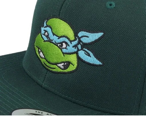 Leonardo Face Dark Green Snapback - TMNT
