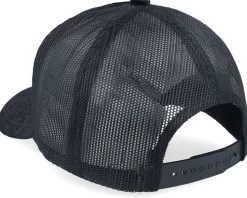 Leopard Big Patch Velvet Black Trucker - Calza Pennello