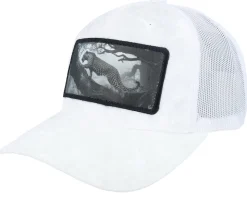 Leopard Big Patch Velvet Green/Black Trucker - Calza Pennello