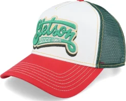 Lettering Red/Off White Trucker - Stetson