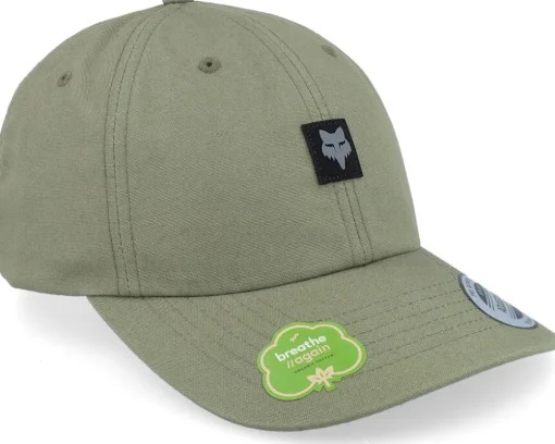 Level Up Hat Olive Dad Cap - Fox