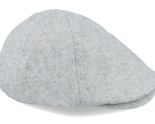 Light Grey Ivy Flat Cap - Beechfield