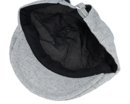 Light Grey Ivy Flat Cap - Beechfield
