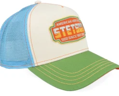 Lightning Green/Light Khaki Trucker - Stetson