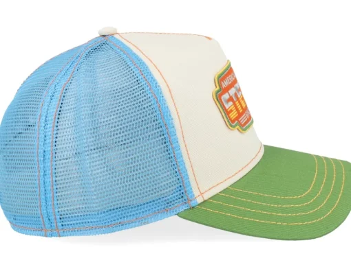 Lightning Green/Light Khaki Trucker - Stetson
