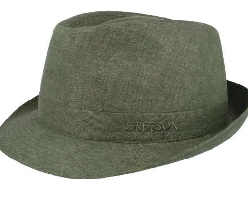 Linen Olive Trilby - Stetson