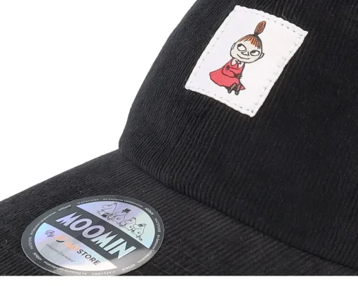 Little My Black Cord Dad Cap - Moomin