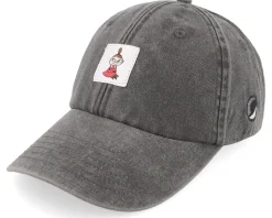Little My Black Denim Dad Cap - Moomin