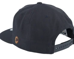 Little My Engraved Patch Black Snapback - Moomin