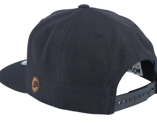 Little My Engraved Patch Black Snapback - Moomin