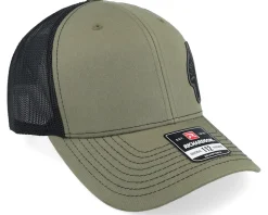 Live Fast Helmet Black Patch Loden/Black Trucker - Born To Ride