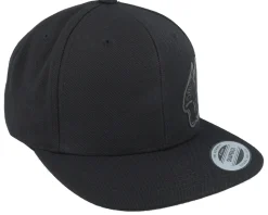 Live Fast Helmet Black Patch Black Snapback - Born To Ride
