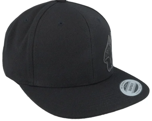 Live Fast Helmet Black Patch Black Snapback - Born To Ride