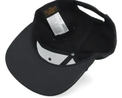 Live Fast Helmet Black Patch Black Snapback - Born To Ride