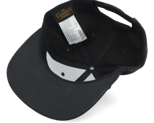Live Fast Helmet Black Patch Black Snapback - Born To Ride