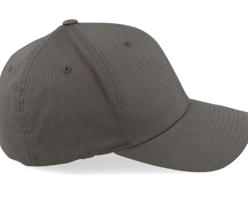 Live Fast Helmet Brown Patch Dark Grey Flexfit - Born To Ride