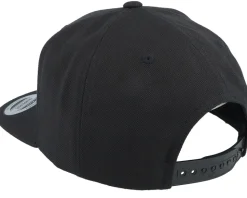 Live Fast Helmet Brown Patch Black Snapback - Born To Ride