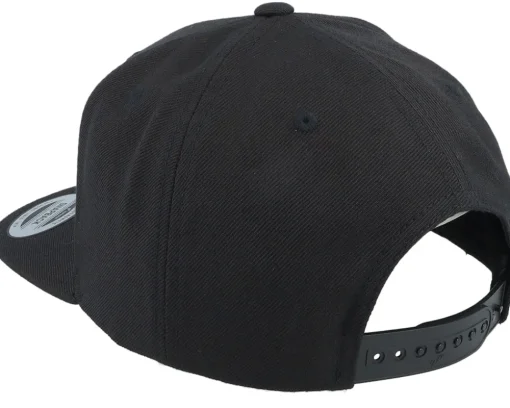 Live Fast Helmet Brown Patch Black Snapback - Born To Ride