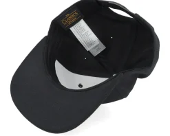 Live Fast Helmet Brown Patch Black Snapback - Born To Ride