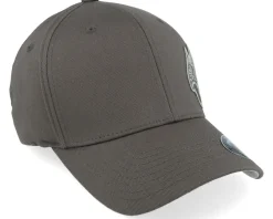Live Fast Helmet Grey Patch Dark Grey Flexfit - Born To Ride