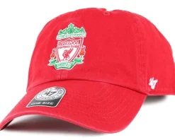 Liverpool FC Crest Clean Up Red Adjustable - 47 Brand