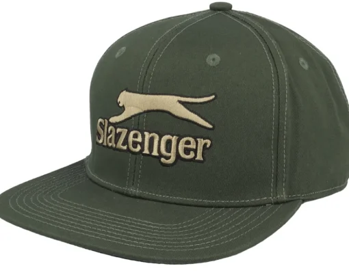 Locke Cap Emerson White Snapback - Slazenger