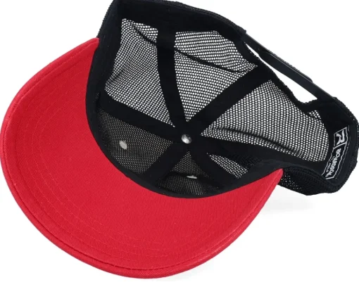 Logo 25 111 Tri Stone/Black/Red Trucker - Bearded Man