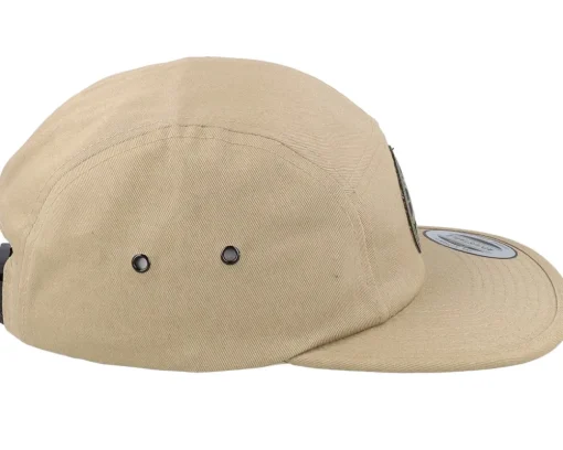 Logo Basic Mountain Khaki 5-panel - Wild Spirit