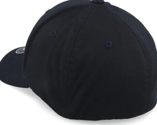 Logo Black Flexfit - Bearded Man