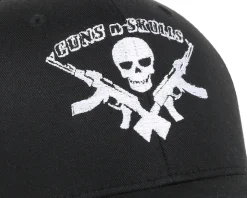 Logo Black Flexfit - GUNS n SKULLS