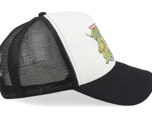 Logo Black/White Foam Trucker - TMNT