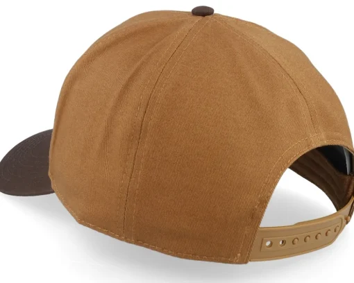 Logo Silhouette Embroidered Ball Brown Adjustable - John Deere