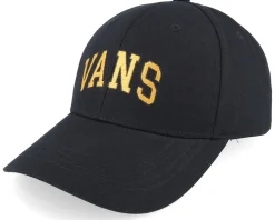 Logo Structured Jockey Black Adjustable - Vans