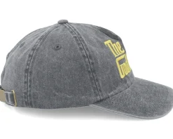 Logo Washed Black Dad Cap - The Godfather
