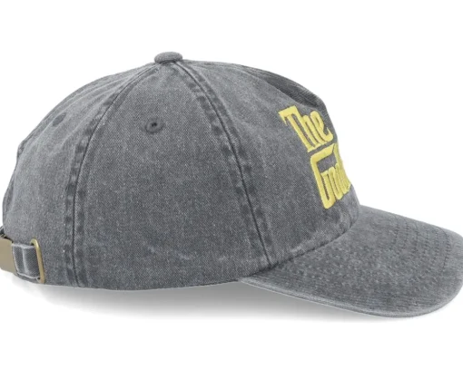 Logo Washed Black Dad Cap - The Godfather