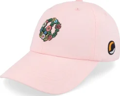 Lollapalooza Stockholm Flower Power Pastel Pink Dad Cap - Hatstore