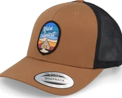 Lonely Hut Wilderness Caramel/Black Trucker - Wild Spirit