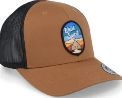 Lonely Hut Wilderness Caramel/Black Trucker - Wild Spirit