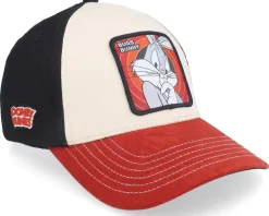 Looney Tunes Bugs Bunny Black/Beige/Red Adjustable - Capslab