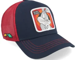 Looney Tunes Bugs Bunny Black/Red Trucker - Capslab