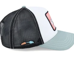 Looney Tunes Bugs Bunny Black/White/Light Blue Trucker - Capslab
