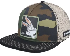 Looney Tunes Bugs Bunny Camouflage/Black Trucker - Capslab